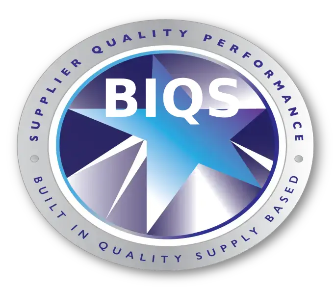 General Motors BIQ (Built-In Quality) certified supplier badge